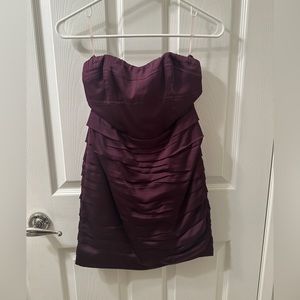 Express strapless dress